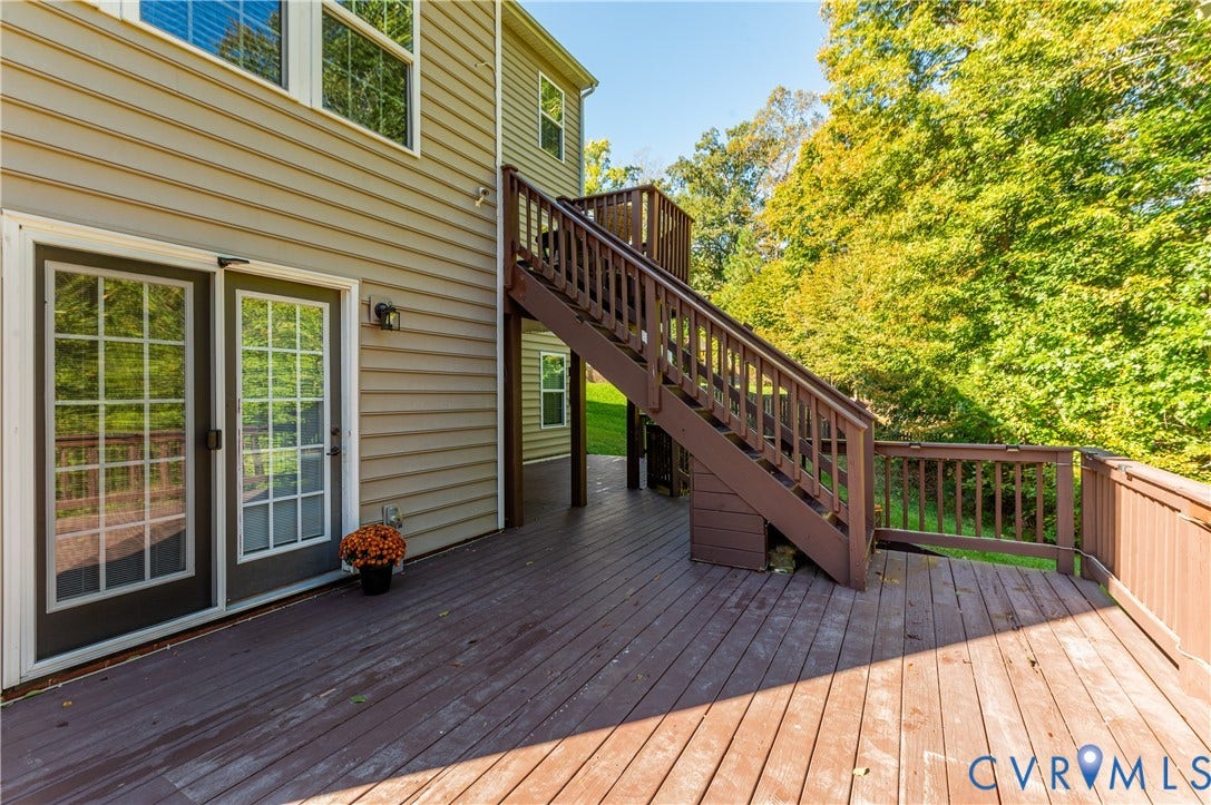 10041 POLLEN Drive, Hanover, Mechanicsville, VA 23116 Lower Level - Walk Out Basement Deck connects to Lower Level All Purpose Room