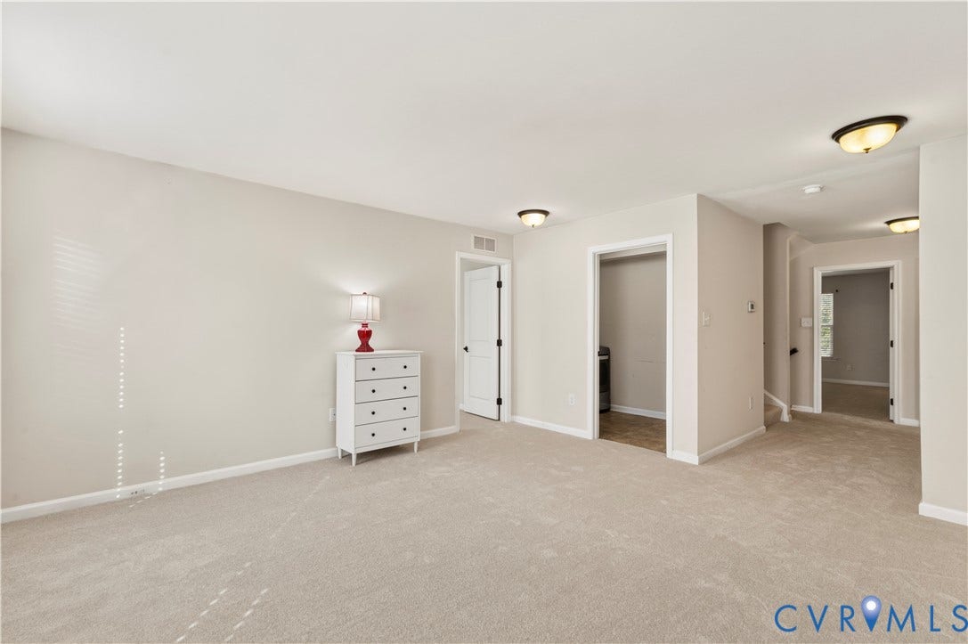 10041 POLLEN Drive, Hanover, Mechanicsville, VA 23116 All Purpose Space with 2 Additional Bedrooms - Laundry Room + Primary Suite and stairs to 3rd Level