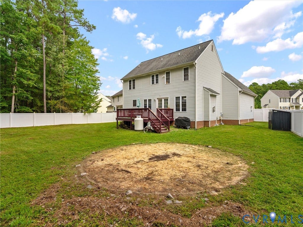 5718 S Jessup Road, Chesterfield, VA 23832 (Items under deck have been removed from picture)