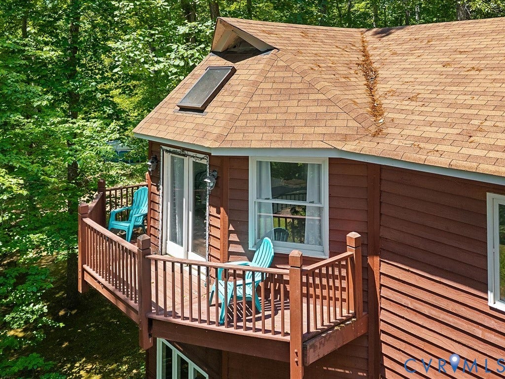 2556 Ridge Road, Powhatan, VA 23139 Balcony off of Primary Bedroom