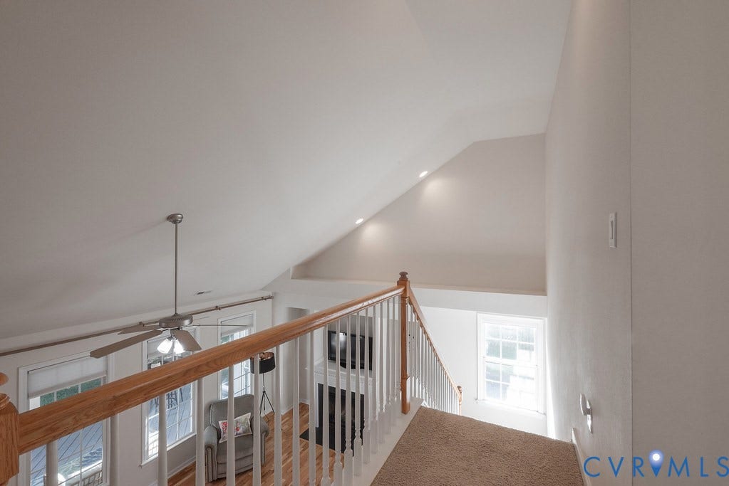 Second staircase to family room