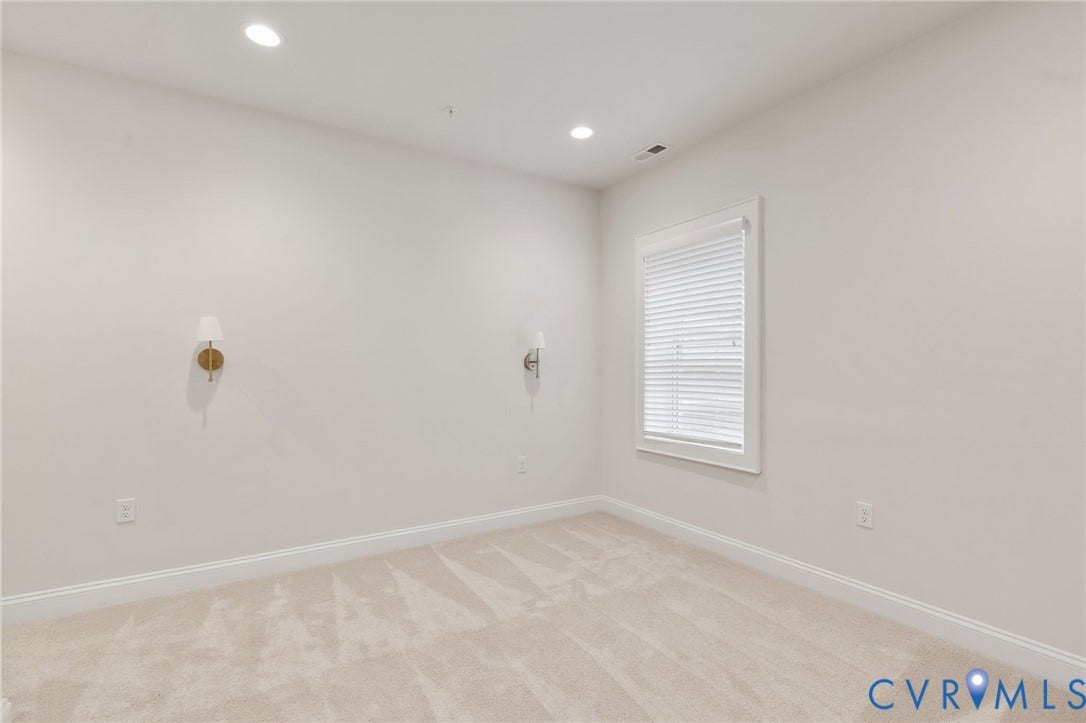 Another view of the lower level bedroom