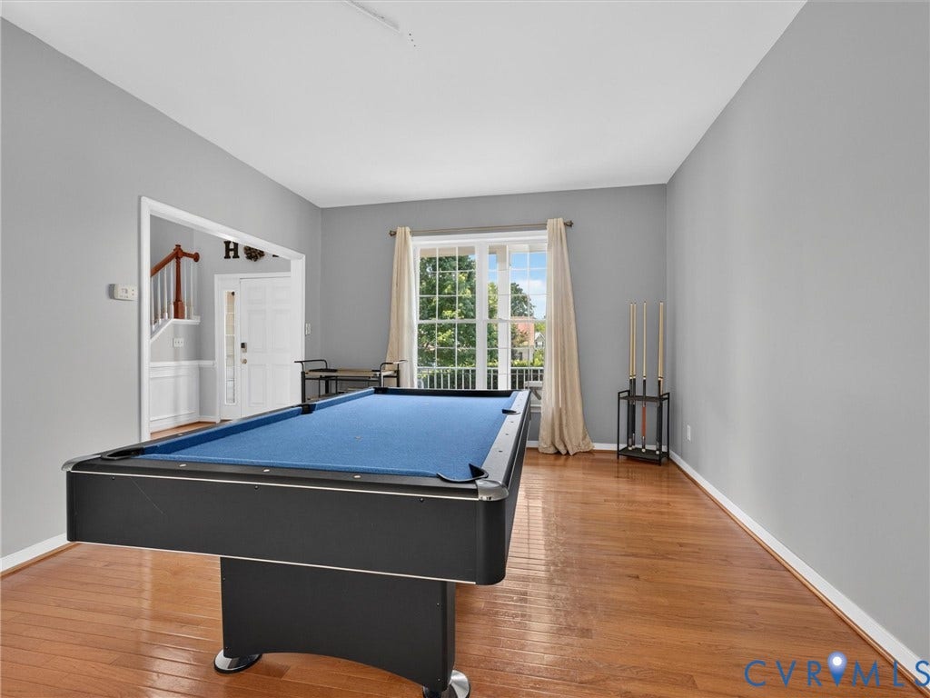 7478 Troub Lane, Elwin Place, Mechanicsville, VA 23111 Wood-finish flooring throughout, bright window with natural light, and a white paneled door