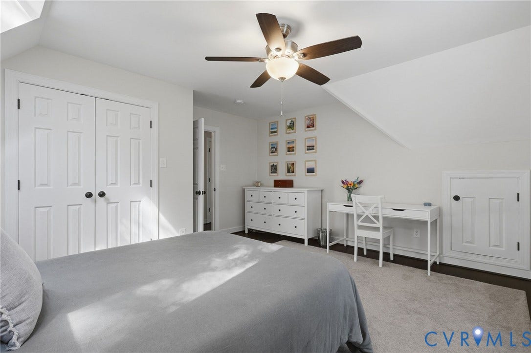 12718 Lakestone Drive, The Pointe, Midlothian, VA 23114 Bedroom 4 - with extra finished mini storage space