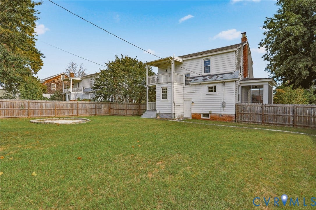 2900 Seminary Avenue, Northside, Richmond, VA 23220 Space for gardening, barbecuing and entertaining.