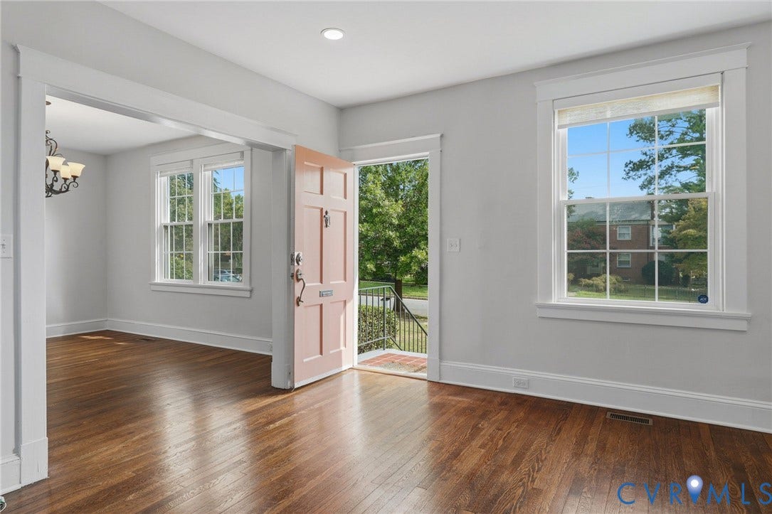 2900 Seminary Avenue, Northside, Richmond, VA 23220 Welcome home to sun-filled spaces and hardwood floors.