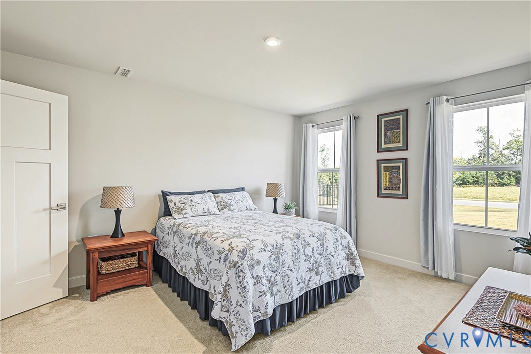 7490 E Danube Loop, The Groves, New Kent, VA 23124 Comfortable primary retreat with plush carpet
