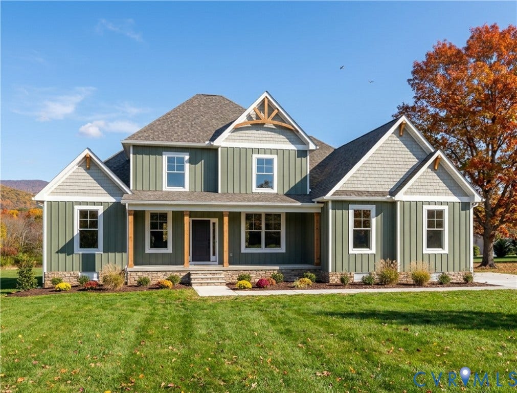 Rendering is of a Leigh Heritage elevation. Colors and selections will vary.