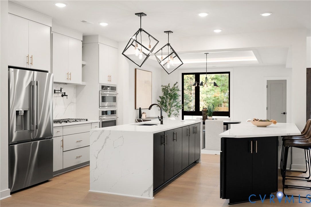 2708 Willoughton Lane, Enclave At Willow Oaks, Richmond, VA 23225 Main island for kitchen prep, second island for gathering
