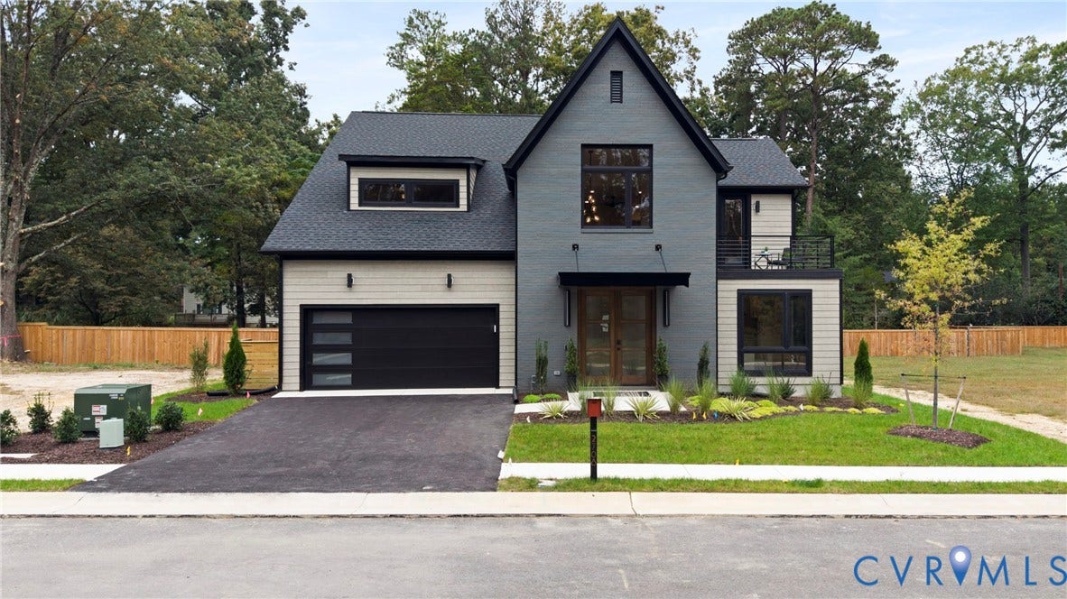 2708 Willoughton Lane, Enclave At Willow Oaks, Richmond, VA 23225 Masonry and Hardie exterior with metal accents