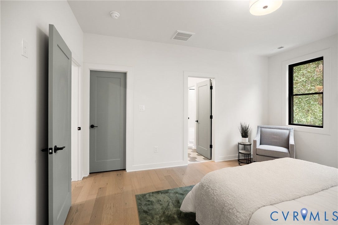 2708 Willoughton Lane, Enclave At Willow Oaks, Richmond, VA 23225 Bedroom 3, Walk-In Closet, Jack & Jill bath access