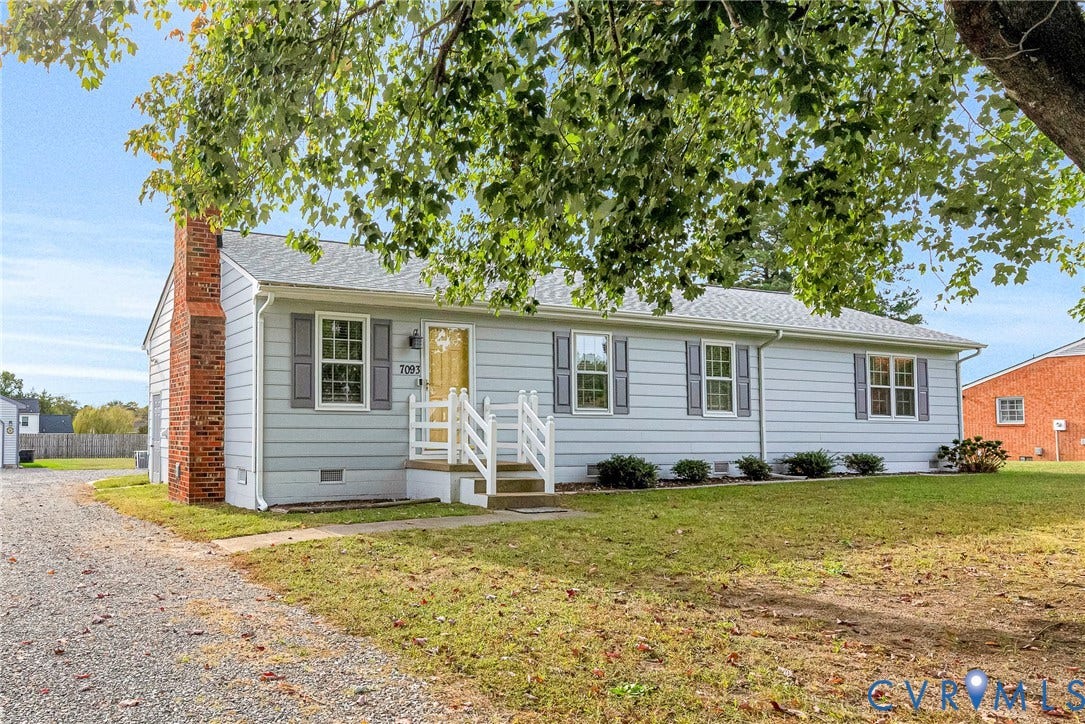7093 Sunset Drive, Mechanicsville, VA 23111 7093 Sunset Drive, Mechanicsville, VA 23111