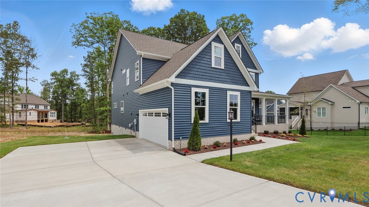 8481 Roden Drive, Rock Creek, Mechanicsville, VA 23111 This home is UNDER CONSTRUCTION. The photo represents the plan, not the actual home. Design selections have been made.