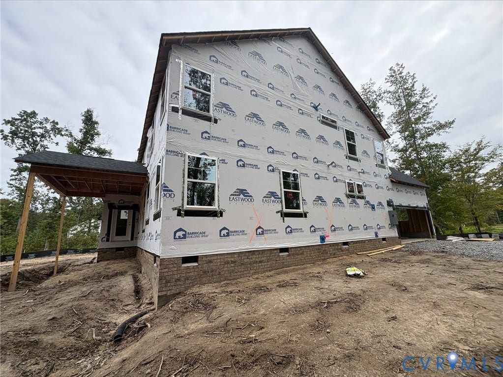 8481 Roden Drive, Rock Creek, Mechanicsville, VA 23111 This photo is the actual home under construction as of September 30, 2026