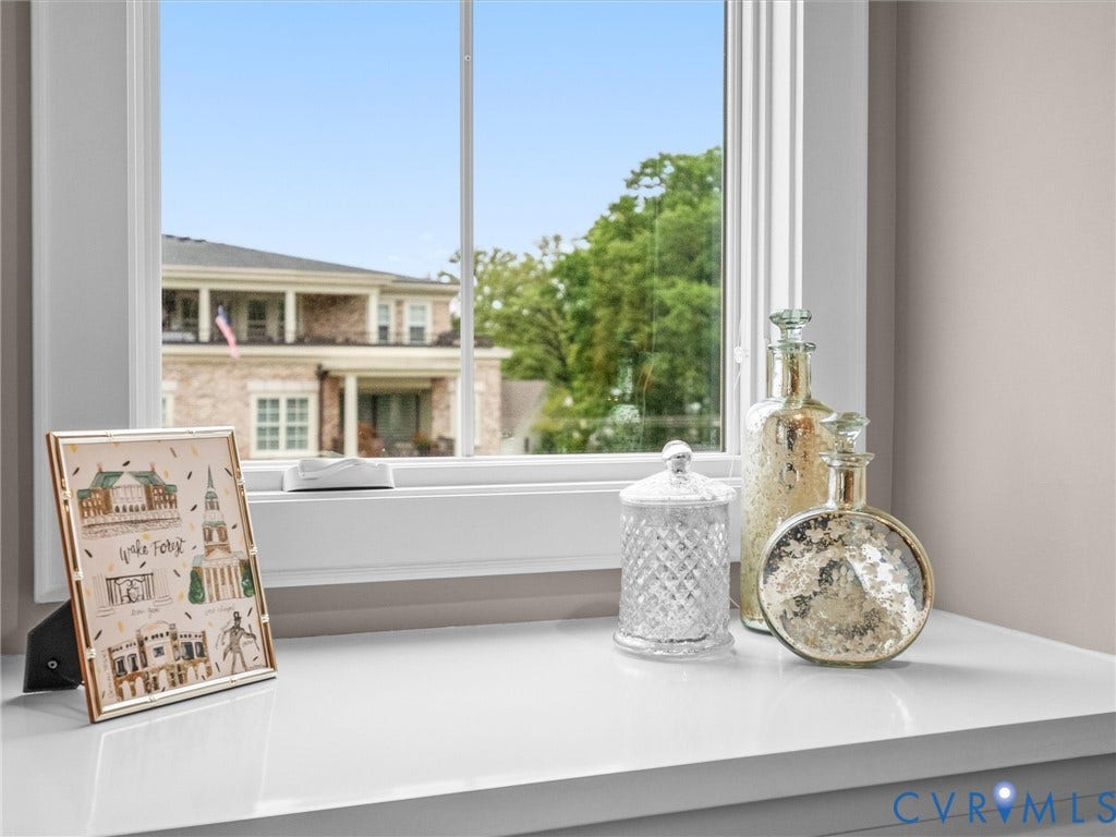 511 Libbie Avenue, #A, The Row At Westhampton, Richmond, VA 23226 White window trim, a deep white window sill, and a clear pane window