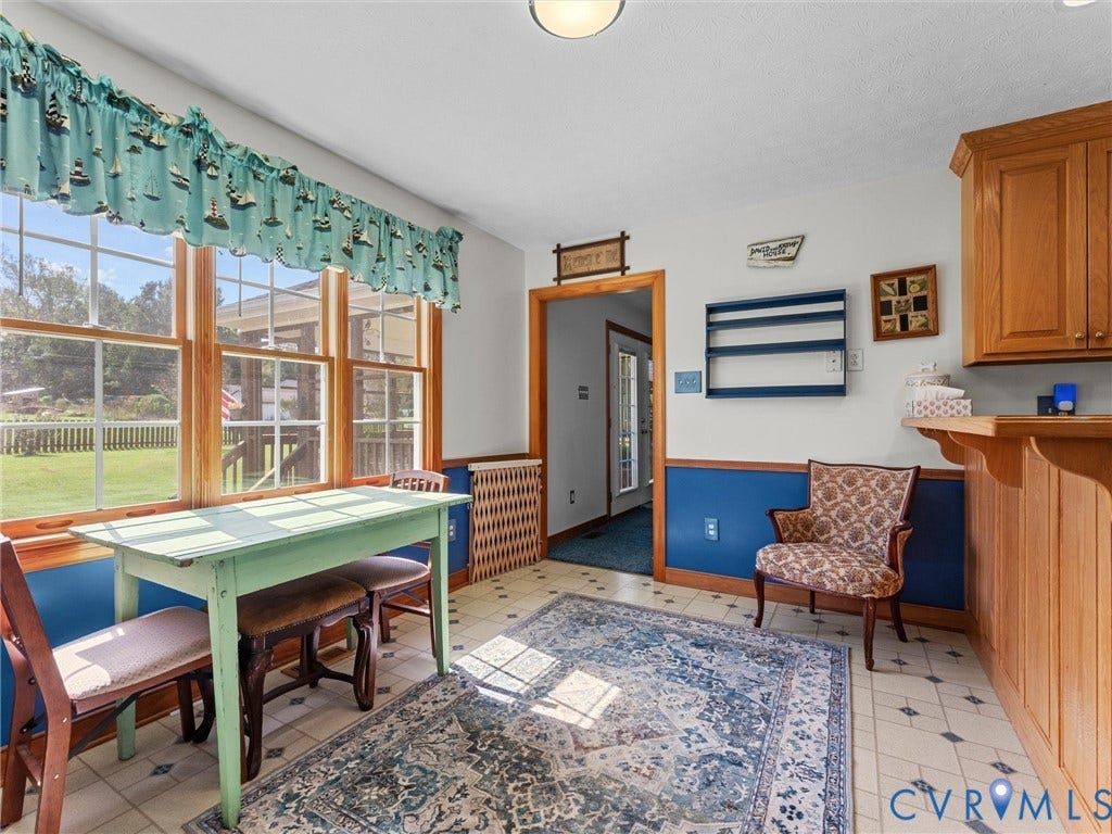 5325 Swift Hill Lane, Scandia Lake, Sandston, VA 23150 Triple window unit overlooking exterior grounds