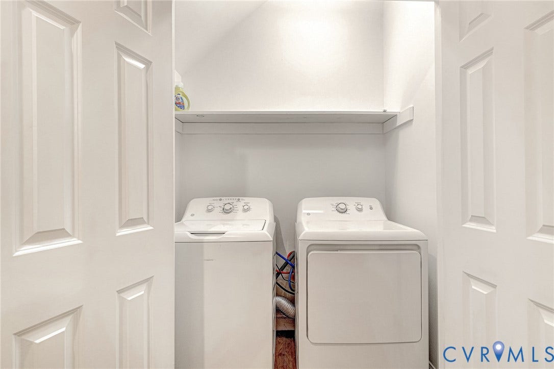 13086 Scotchtown Road, Scotchtown Area, Beaverdam, VA 23015 First Floor Laundry Room with washer and dryer to convey