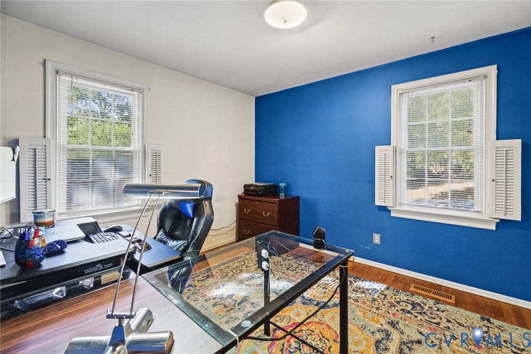 10301 Seacliff Lane, North Chesterfield, VA 23236 Currently used as an office with hardwoods