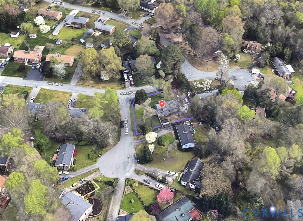 10301 Seacliff Lane, North Chesterfield, VA 23236 Corner lot flanking 2 cul-de-sacs!