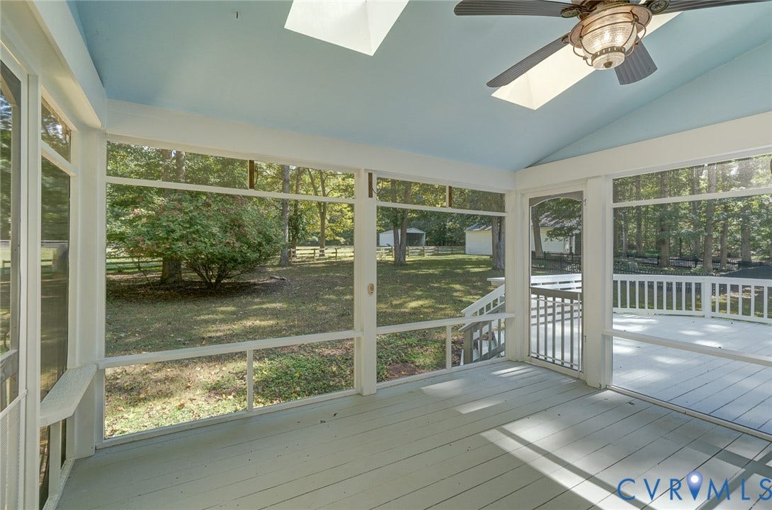 3120 McQuinn Road, Powhatan, VA 23139 Screened porch