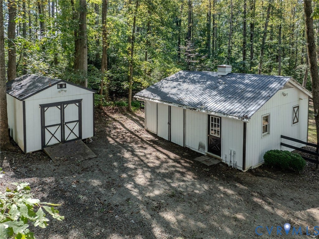 3120 McQuinn Road, Powhatan, VA 23139 Shed does not convey