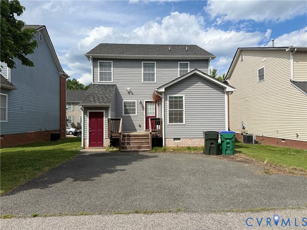 1709 Kemper Street, Richmond, VA 23220 Two-story residence featuring gray siding and a shingle roof