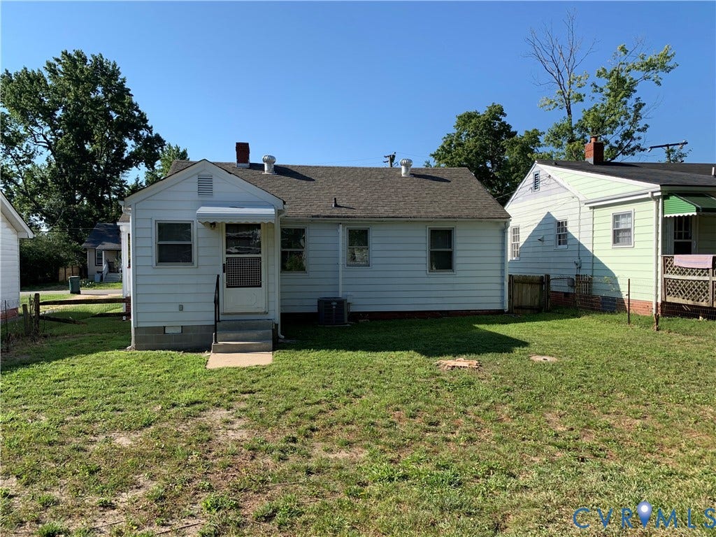 Rear View of Property