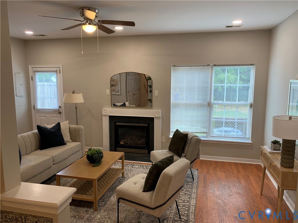 3814 Dominion Townes Circle, Henrico, VA 23223 Living Room - View #1