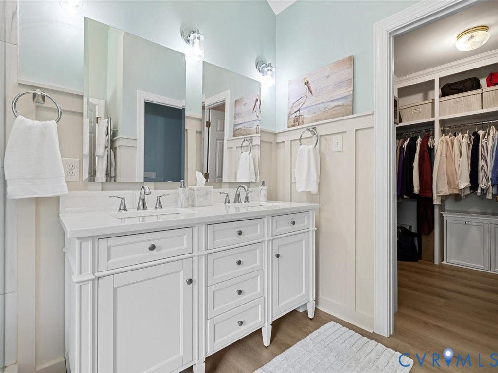 2993 Johnsonway Terrace, Powhatan, VA 23139 Gorgeous primary bathroom remodeled in 2021.