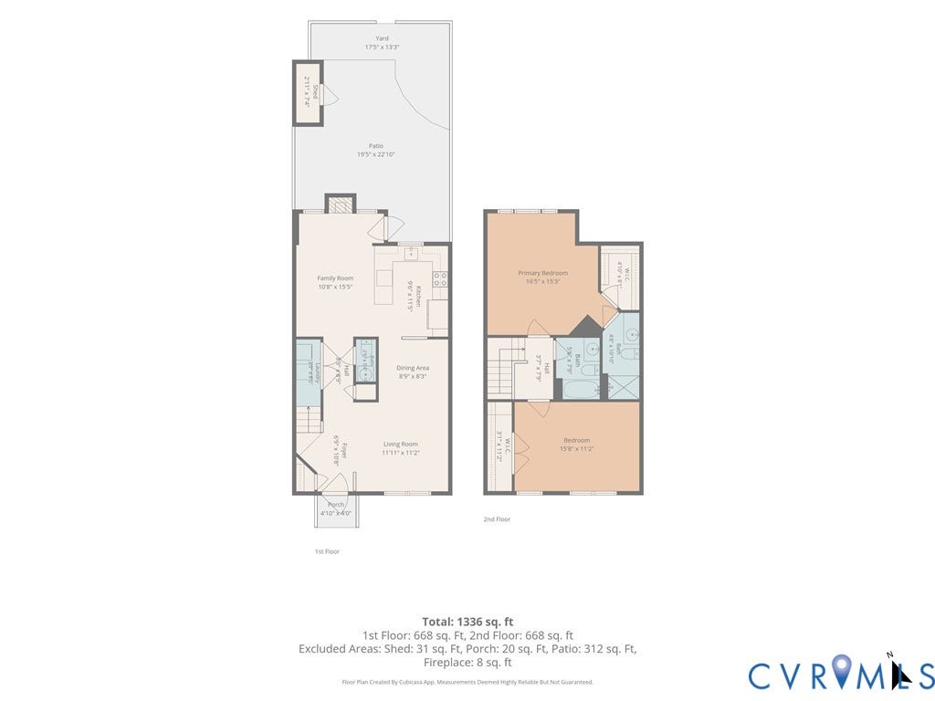 2908 Stone Meadow Court, Lakeland Towns, Henrico, VA 23228 Floor plan