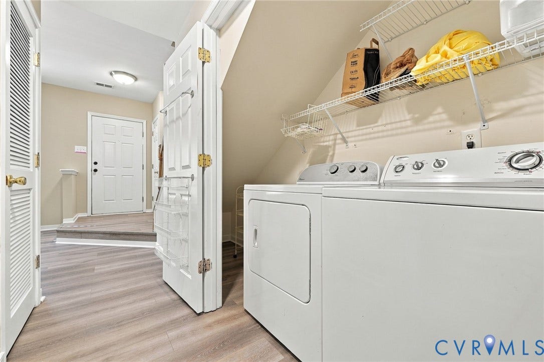 2908 Stone Meadow Court, Lakeland Towns, Henrico, VA 23228 Laundry Closet