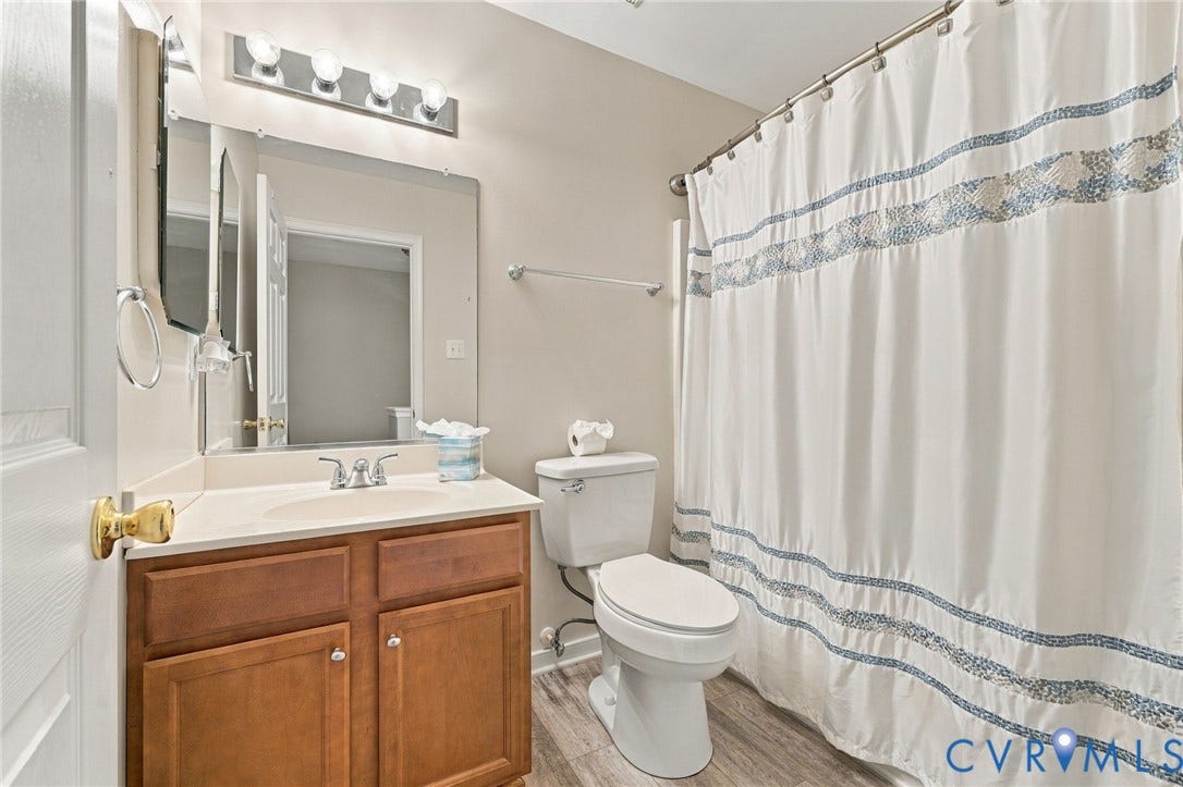 2908 Stone Meadow Court, Lakeland Towns, Henrico, VA 23228 Hall Full bathroom Upstairs