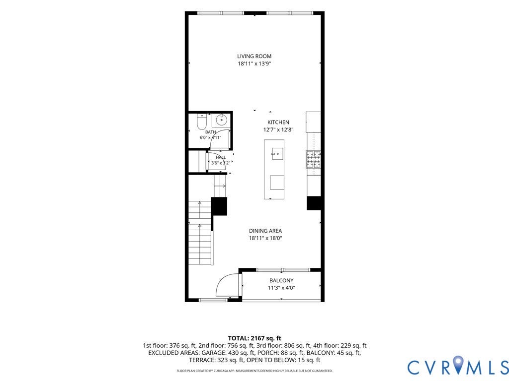 3931 Liesfeld Place, West Broad Village, Henrico, VA 23060 Floor plan