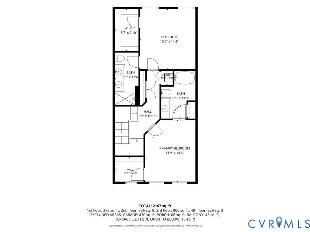 3931 Liesfeld Place, West Broad Village, Henrico, VA 23060 Floor plan
