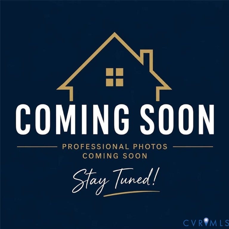 8010 Forest Hill Avenue, Richmond, VA 23225 Marketing Graphic. Indicating the property will be available soon with forthcoming professional imagery