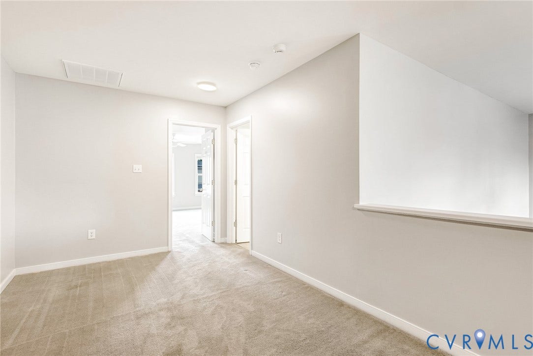 7728 Marshall Arch Drive, Liberty Trace, Mechanicsville, VA 23111 Neutral-toned walls, carpeted flooring, white trim, recessed lighting, and a white interior door frame