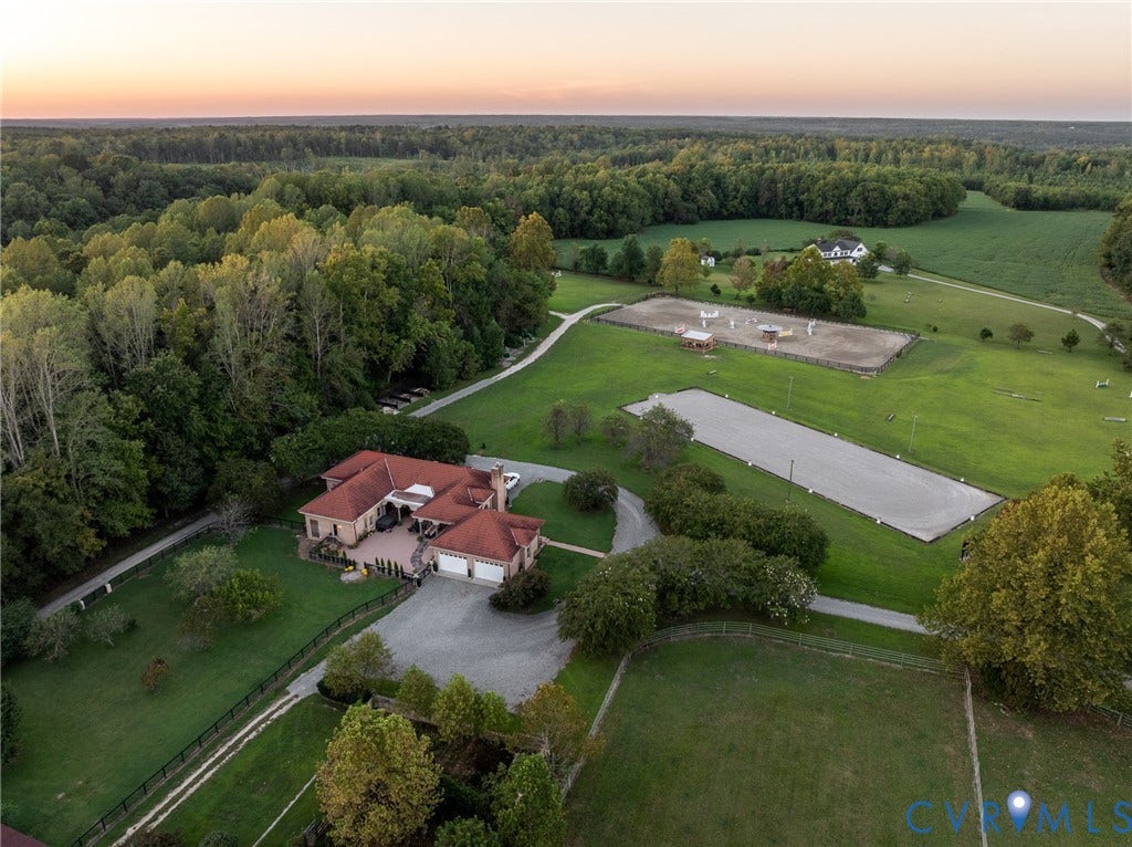 An exceptional equestrian estate and professional-level training facility set on 40 acres.