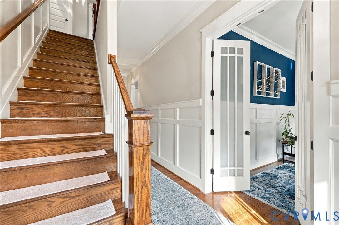 Entrance to private office