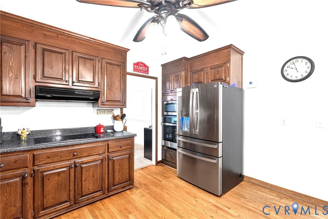 Kitchen featuring GE Profile Oven and Microwave installed 2024