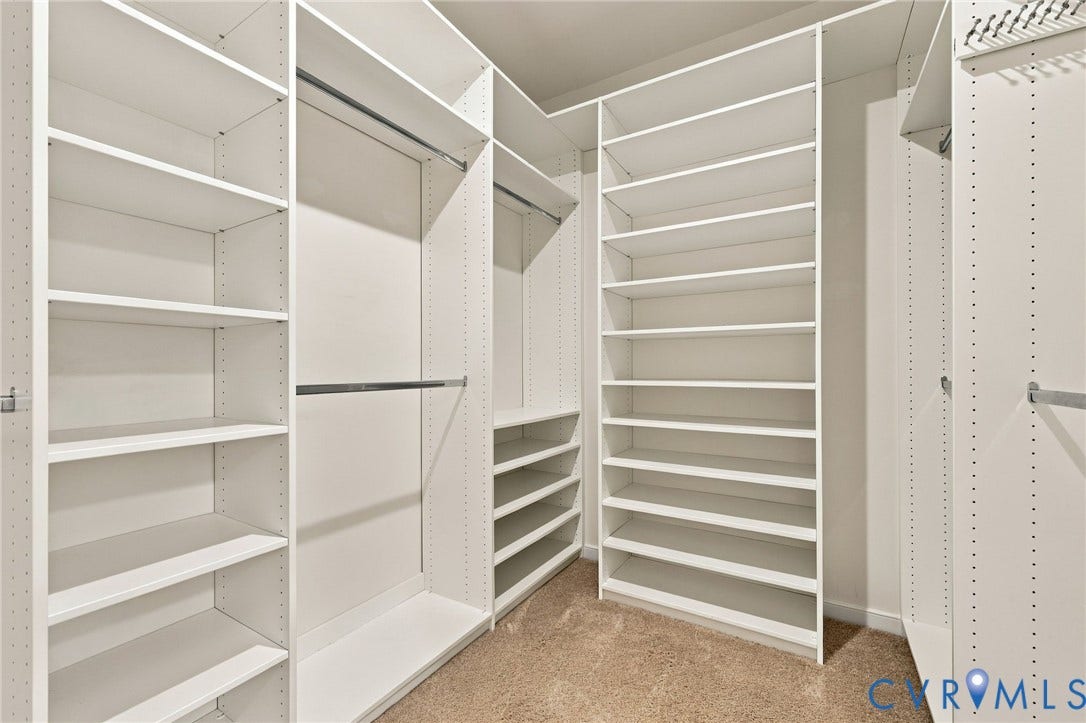 Primary Walk-in Closet.