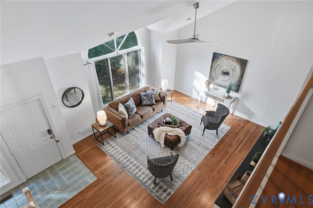 2nd Floor looking over unto the Living Room