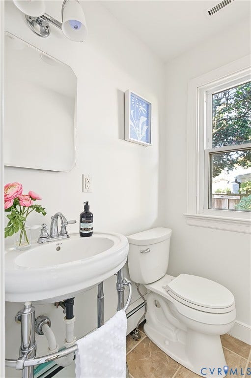 5004 Riverside Drive, Westover Hills, Richmond, VA 23225 Half bath in Den