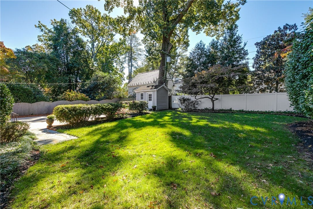 5004 Riverside Drive, Westover Hills, Richmond, VA 23225 Private back yard