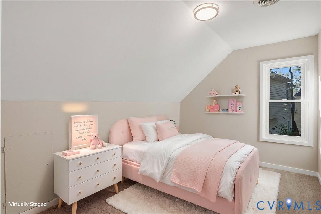 1000 Mansfield Crossing Road, Mansfield Crossing, North Chesterfield, VA 23236 Bedroom 4 virtually staged