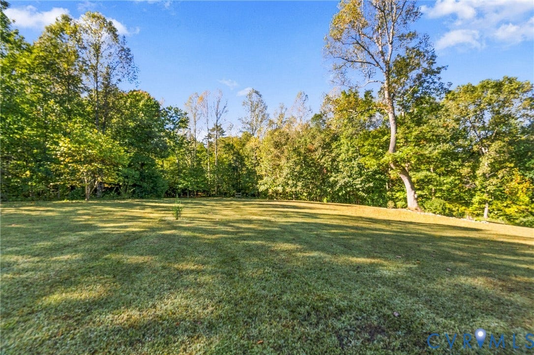 3647 Cedar Plains Road, Sandy Hook, Sandy Hook, VA 23153 Expansive grassy area surrounded by mature trees