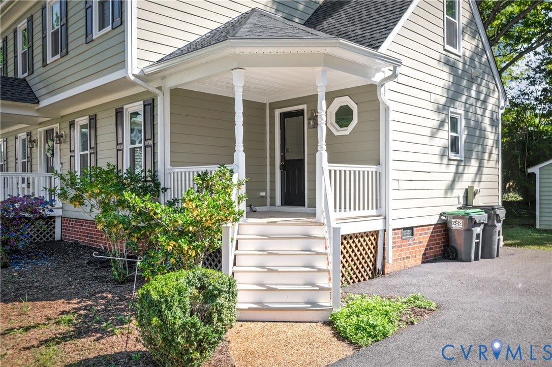 Side porch