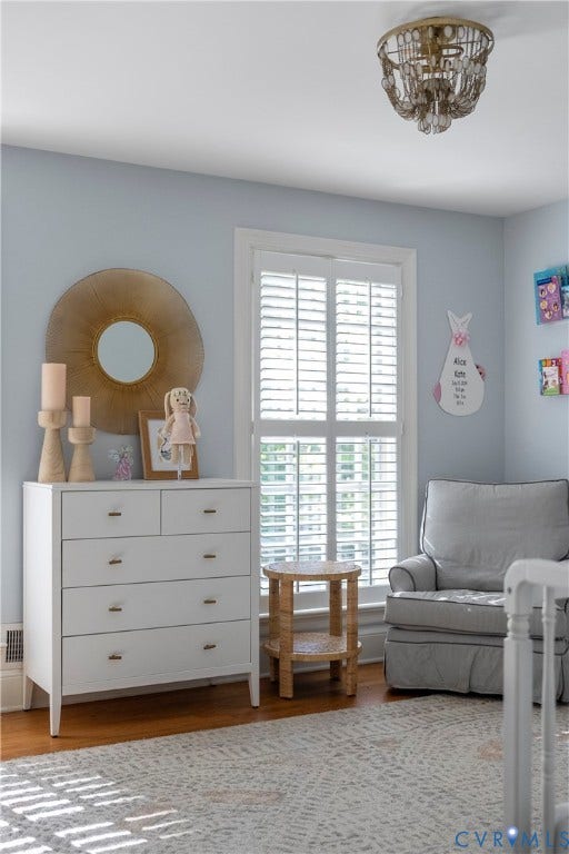 Hardwood flooring throughout