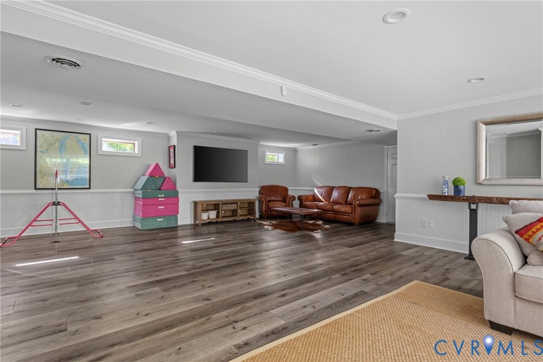 Finished basement