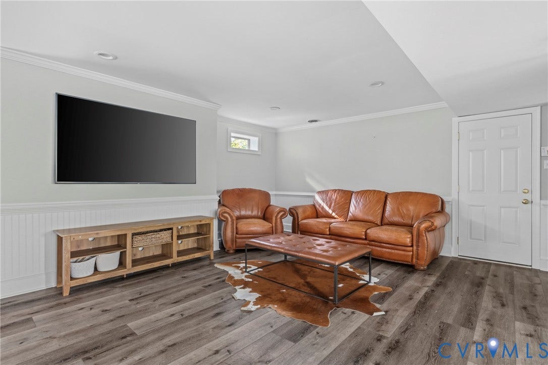 Finished basement