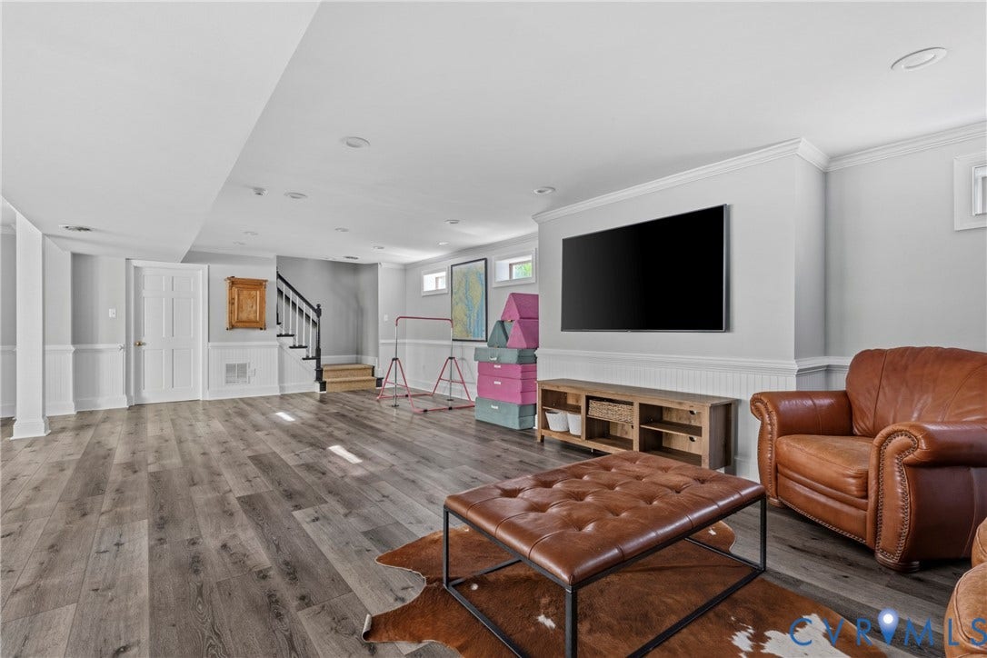 Finished basement